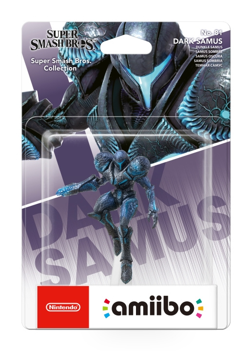 Amiibo Dark Samus (Super Smash Bros. Collection) i gruppen Elektronikk / TV-spill & tilbehør / Nintendo Switch hos TP E-commerce Nordic AB (C87469)