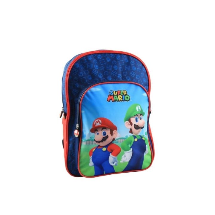 Super Mario Kids Licensing - Ryggsekk - Super Mario (0613090) i gruppen LEKER, BARN OG BABY / Reise / Barnevesker / Ryggsekker hos TP E-commerce Nordic AB (C87496)