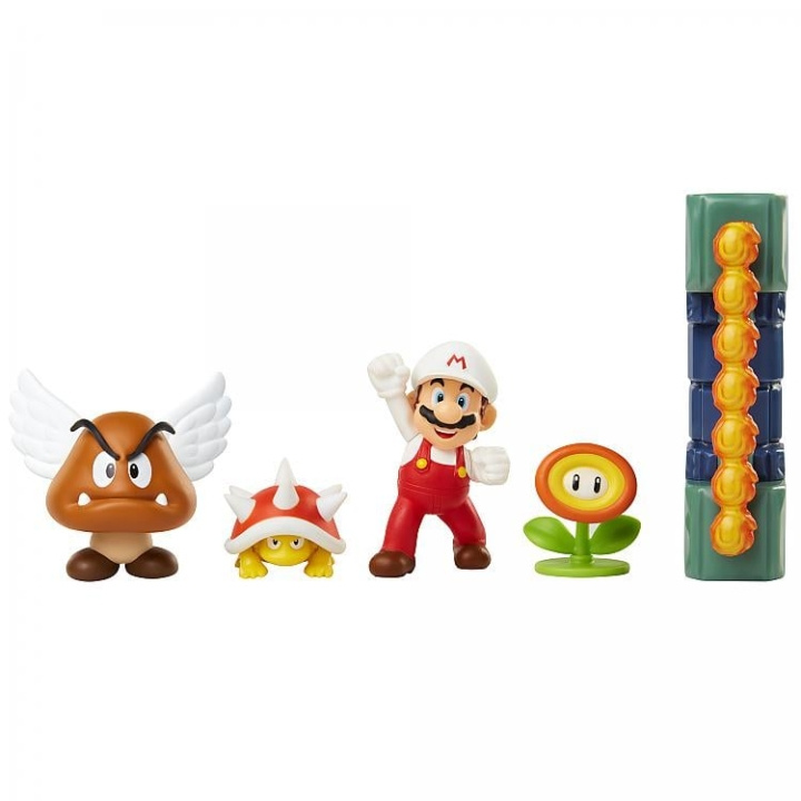 Super Mario Lava Castle Diorama (400154) i gruppen LEKER, BARN OG BABY / Leker / Figurer, miniatyrer og tilbehør hos TP E-commerce Nordic AB (C87507)