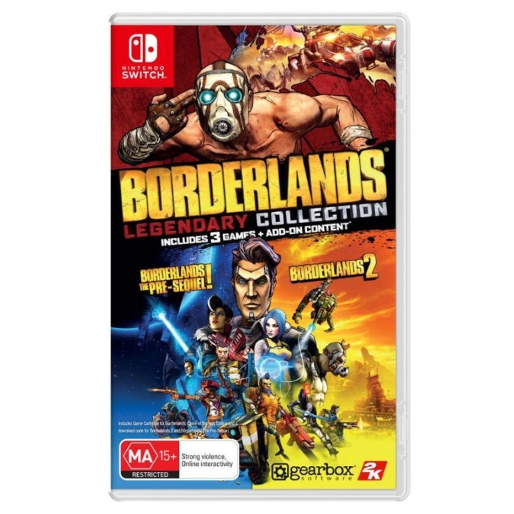 2K Games Borderlands Legendary Collection (Code in a box) i gruppen Elektronikk / TV-spill & tilbehør / Nintendo Switch / Spel hos TP E-commerce Nordic AB (C87510)