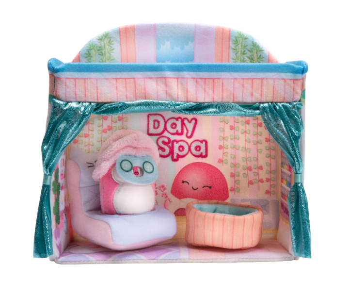 Squishmallows Squishville - Lekesett Salong (102111) i gruppen LEKER, BARN OG BABY / Babyleker (0-3 år) / Kosedyr hos TP E-commerce Nordic AB (C87512)