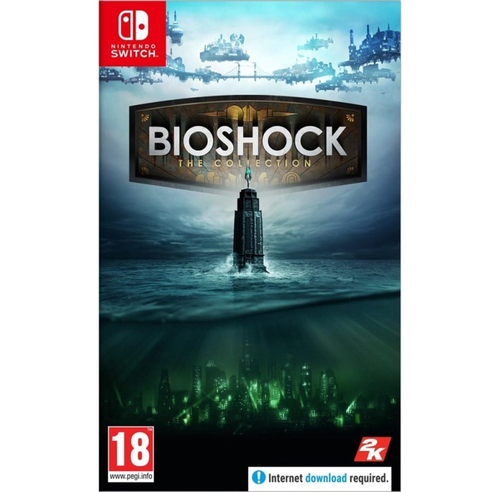 2K Games BioShock: The Collection (Code in a box) i gruppen Elektronikk / TV-spill & tilbehør / Nintendo Switch / Spel hos TP E-commerce Nordic AB (C87515)