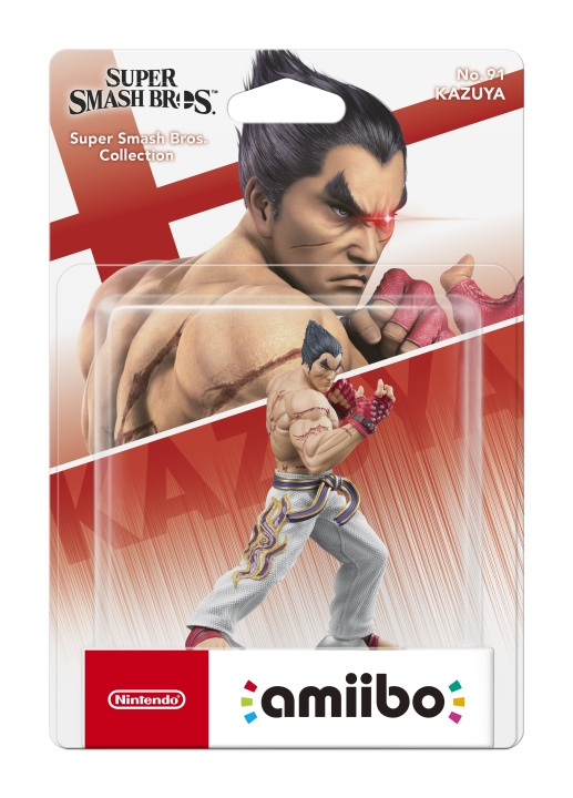 Amiibo Super Smash Bros. samling - Kazuya Amiibo i gruppen Elektronikk / TV-spill & tilbehør / Nintendo Switch hos TP E-commerce Nordic AB (C87517)