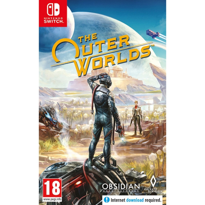 2K Games The Outer Worlds (Code in a Box) i gruppen Elektronikk / TV-spill & tilbehør / Nintendo Switch / Spel hos TP E-commerce Nordic AB (C87526)