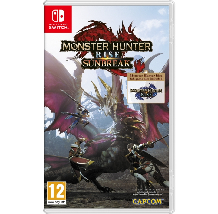 Capcom Monster Hunter Rise + Sunbreak i gruppen Elektronikk / TV-spill & tilbehør / Nintendo Switch / Spel hos TP E-commerce Nordic AB (C87532)