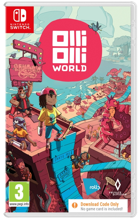 2K Games OlliOlli World (Code in Box) i gruppen Elektronikk / TV-spill & tilbehør / Nintendo Switch / Spel hos TP E-commerce Nordic AB (C87557)