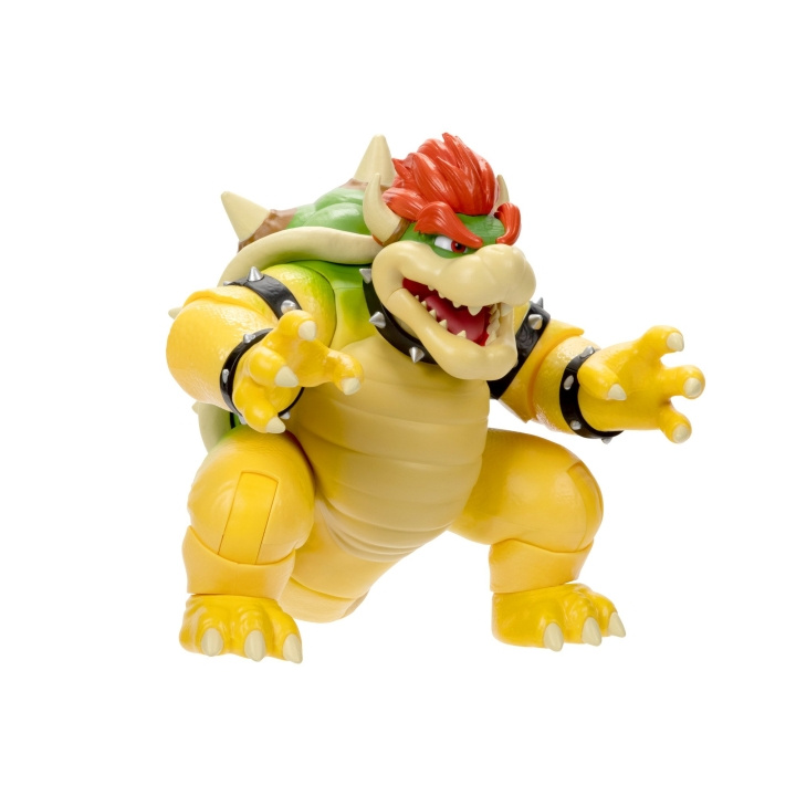 Super Mario Movie - Bowser-figur som puster ild (18 cm) (423124) i gruppen LEKER, BARN OG BABY / Leker / Figurer, miniatyrer og tilbehør hos TP E-commerce Nordic AB (C87583)