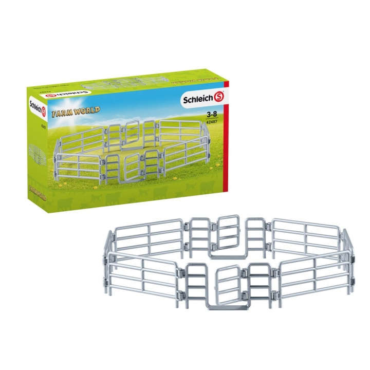 Schleich Farm World - Innhegningsgjerde (42487) i gruppen LEKER, BARN OG BABY / Leker / Figurer, miniatyrer og tilbehør hos TP E-commerce Nordic AB (C87614)