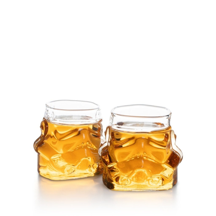 ThumbsUp Orig. Stormtrooper Whisky Glass x 2 i gruppen HJEM, HUS OG HAGE / Kjøkkenutstyr / Annet kjøkkenutstyr hos TP E-commerce Nordic AB (C87616)