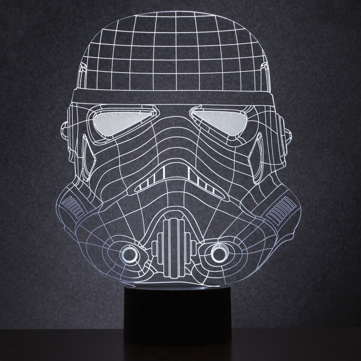 ThumbsUp Storm Trooper Wire Framed Light i gruppen Elektronikk / Lys / Bordlamper hos TP E-commerce Nordic AB (C87619)