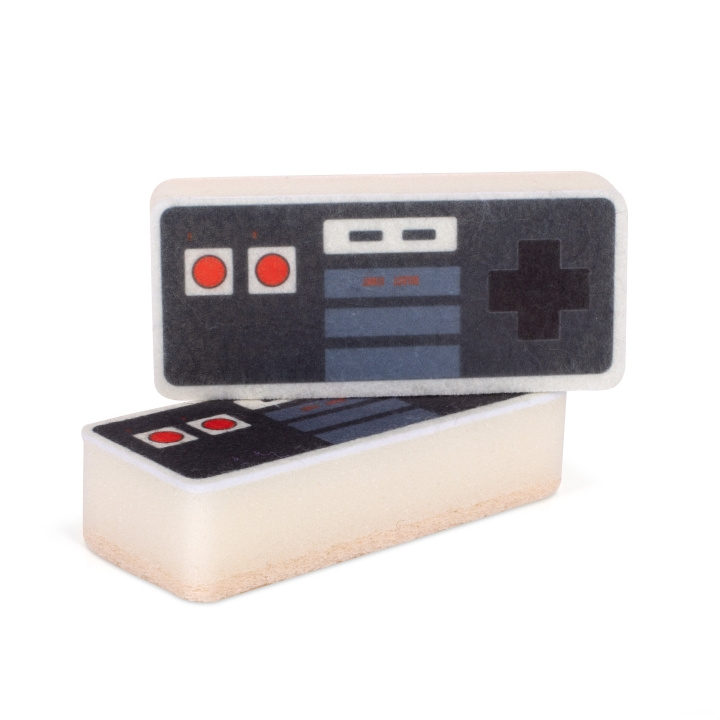 ThumbsUp Retro Controller Sponges Set of 2, with Scourer i gruppen HJEM, HUS OG HAGE / Hageprodukter / Rengjøring hos TP E-commerce Nordic AB (C87639)