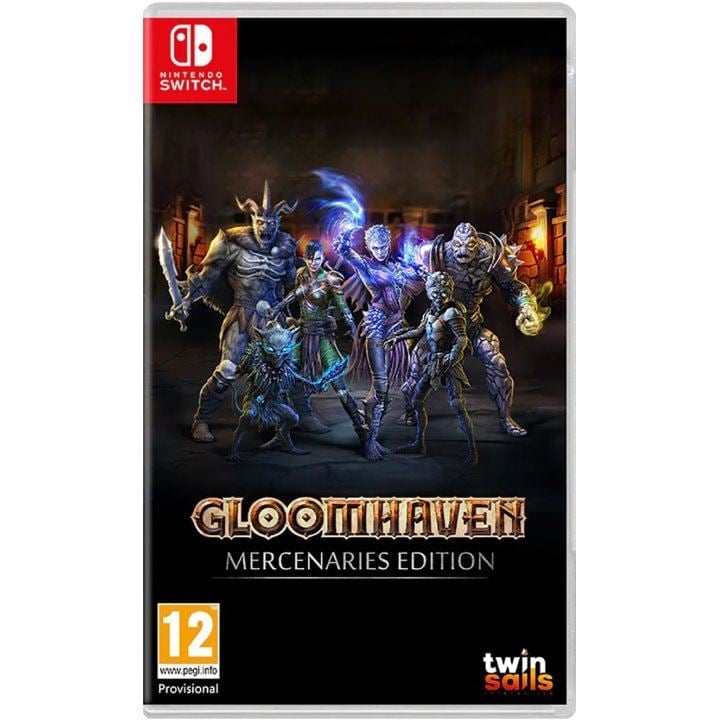 Asmodee Gloomhaven (Mercenaries Edition) i gruppen Elektronikk / TV-spill & tilbehør / Nintendo Switch / Spel hos TP E-commerce Nordic AB (C87650)