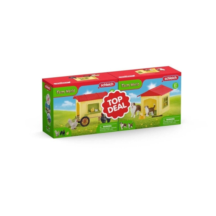 Schleich Farm World - Farm World 2-i-1-pakke (72241) i gruppen LEKER, BARN OG BABY / Leker / Lekesett hos TP E-commerce Nordic AB (C87707)