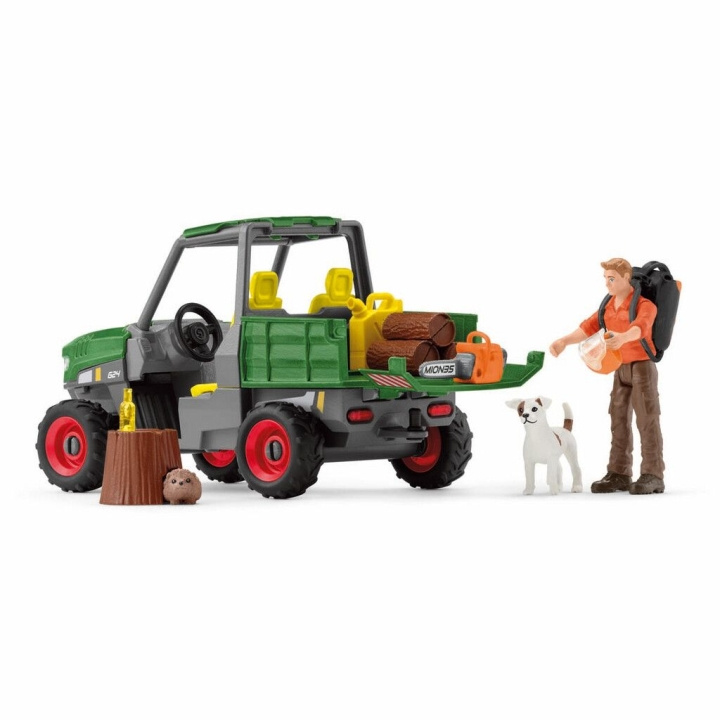 Schleich Farm World - Arbeid i skogen (42659) i gruppen LEKER, BARN OG BABY / Leker / Figurer, miniatyrer og tilbehør hos TP E-commerce Nordic AB (C87713)