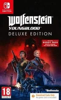 Bethesda Wolfenstein: Youngblood (Code in Box) i gruppen Elektronikk / TV-spill & tilbehør / Nintendo Switch / Spel hos TP E-commerce Nordic AB (C87755)