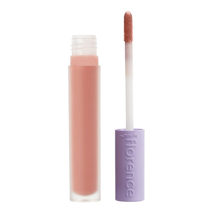 Florence by Mills Get Glossed Lip Gloss Marvelous mills (fersken) i gruppen HELSE OG SKJØNNHET / Makeup / Lepper / Lipgloss / Plumper hos TP E-commerce Nordic AB (C87783)