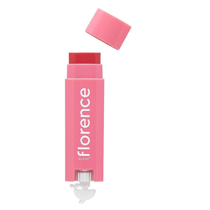 Florence by Mills Oh Whale! Clear Lip Balm Guava og Lychee Pink i gruppen HELSE OG SKJØNNHET / Makeup / Lepper / Leppepomade hos TP E-commerce Nordic AB (C87799)