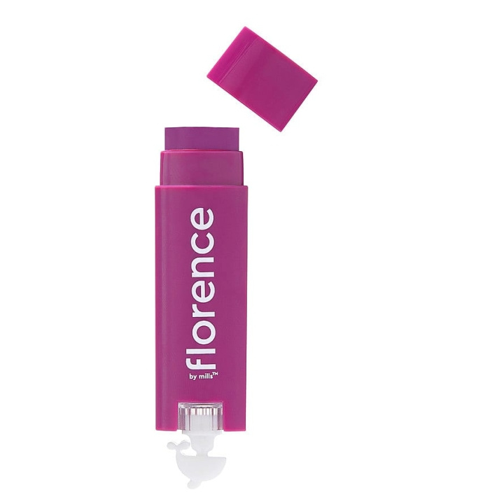 Florence by Mills Oh Whale! Clear Lip Balm Dragon Fruit og Grape Purple i gruppen HELSE OG SKJØNNHET / Makeup / Lepper / Leppepomade hos TP E-commerce Nordic AB (C87801)