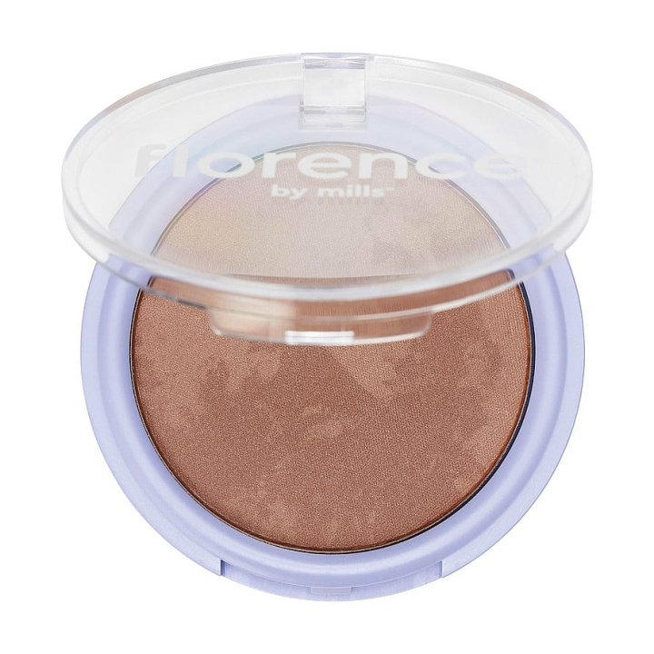 Florence by Mills Out Of This Whirled Marble Bronzer varme toner i gruppen HELSE OG SKJØNNHET / Makeup / Makeup ansikt / Rouge / Bronzer hos TP E-commerce Nordic AB (C87836)