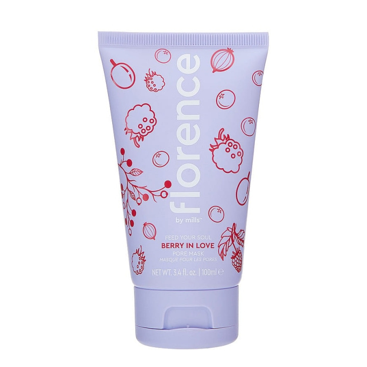 Florence by Mills Feed Your Soul Berry in Love Pore Mask 100 ml i gruppen HELSE OG SKJØNNHET / Hudpleie / Ansikt / Masker hos TP E-commerce Nordic AB (C87858)