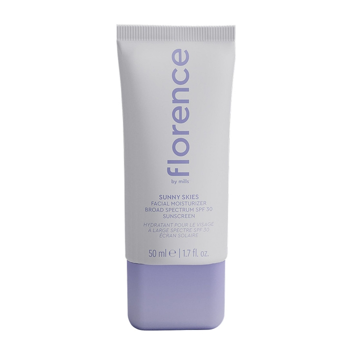 Florence by Mills Skies - Facial Moisturizer SPF30 Broad Spectrum Sunscreen 50ml i gruppen HELSE OG SKJØNNHET / Hudpleie / Ansikt / Ansiktskrem hos TP E-commerce Nordic AB (C87865)