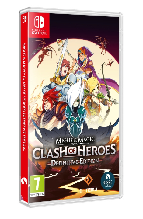 Clear River Games Might & Magic: Clash of Heroes (Definitive Edition) i gruppen Elektronikk / TV-spill & tilbehør / Nintendo Switch / Spel hos TP E-commerce Nordic AB (C87891)