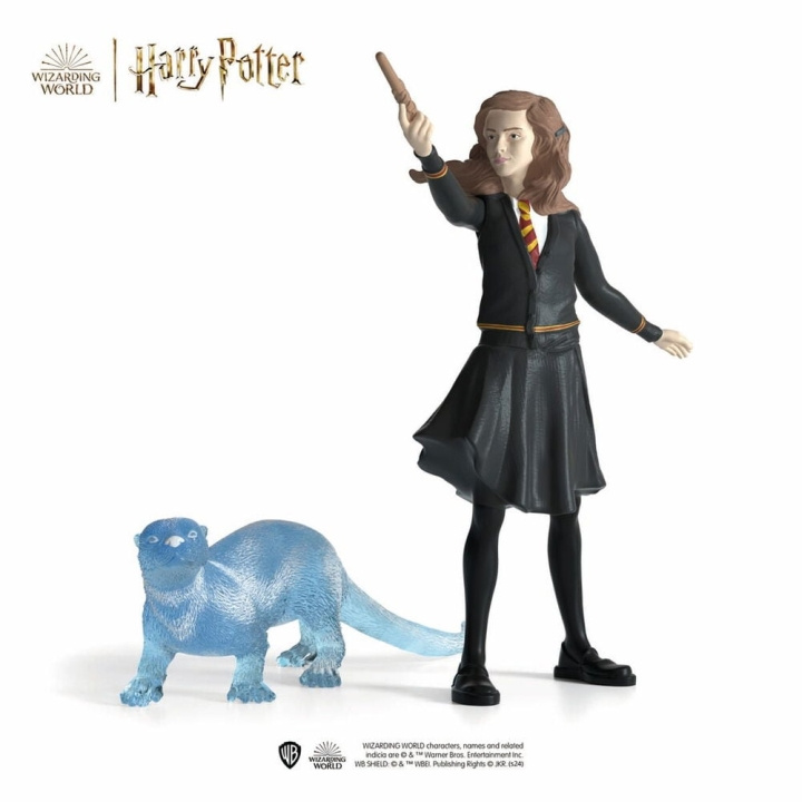 Schleich Harry Potter - Hermine Granger og patronus (42681) i gruppen LEKER, BARN OG BABY / Leker / Figurer, miniatyrer og tilbehør hos TP E-commerce Nordic AB (C87897)