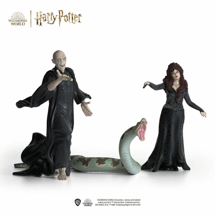 Schleich Harry Potter - Voldemort, Nagini og Bellatrix Lestrange (42684) i gruppen LEKER, BARN OG BABY / Leker / Figurer, miniatyrer og tilbehør hos TP E-commerce Nordic AB (C87903)