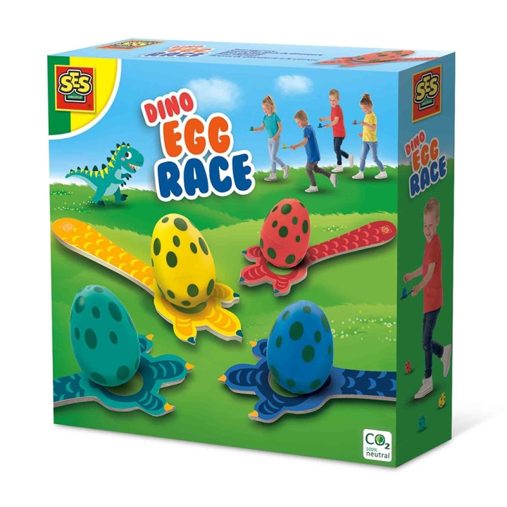 SES Creative Dino Egg Race - (S02308) i gruppen LEKER, BARN OG BABY / Leker / Brettspill / Barnespill hos TP E-commerce Nordic AB (C87921)