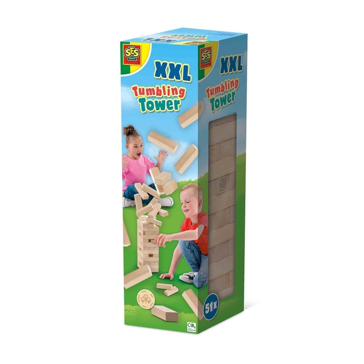 SES Creative Spill - Tumbling Tower XXL - (S02313) i gruppen LEKER, BARN OG BABY / Leker / Brettspill / Utespill hos TP E-commerce Nordic AB (C87925)