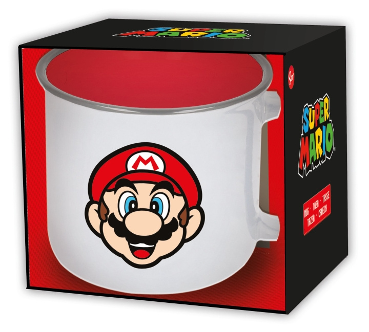 Super Mario Super Mario Stor - Keramikkrus 415 ml - (376) i gruppen SPORT, FRITID & HOBBY / Morsomme produkter / Kopper hos TP E-commerce Nordic AB (C87948)