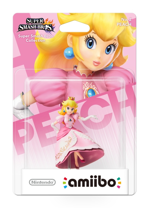 Nintendo Amiibo Figurine Peach i gruppen Elektronikk / TV-spill & tilbehør / Nintendo Switch / Tilbehør hos TP E-commerce Nordic AB (C87969)