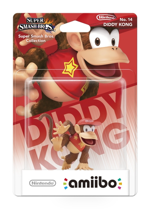 Nintendo Amiibo-figur Diddy Kong i gruppen Elektronikk / TV-spill & tilbehør / Nintendo Switch hos TP E-commerce Nordic AB (C87978)