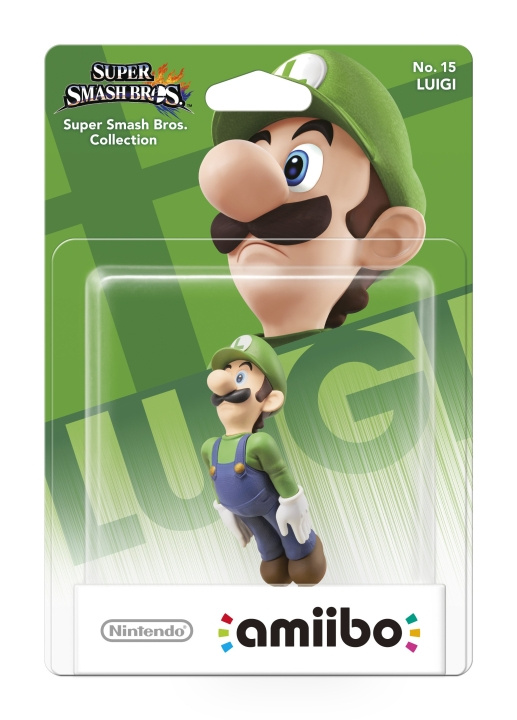 Nintendo Amiibo-figur Luigi i gruppen Elektronikk / TV-spill & tilbehør / Nintendo Switch / Tilbehør hos TP E-commerce Nordic AB (C87979)