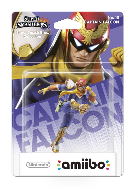 Nintendo Amiibo-figur Kaptein Falcon i gruppen Elektronikk / TV-spill & tilbehør / Nintendo Switch hos TP E-commerce Nordic AB (C87982)