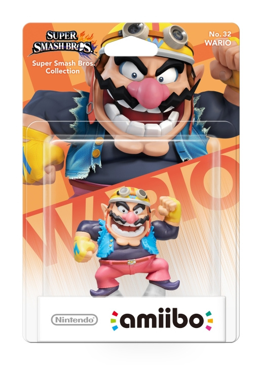 Nintendo Amiibo Figurine Wario i gruppen Elektronikk / TV-spill & tilbehør / Nintendo Switch / Tilbehør hos TP E-commerce Nordic AB (C87992)