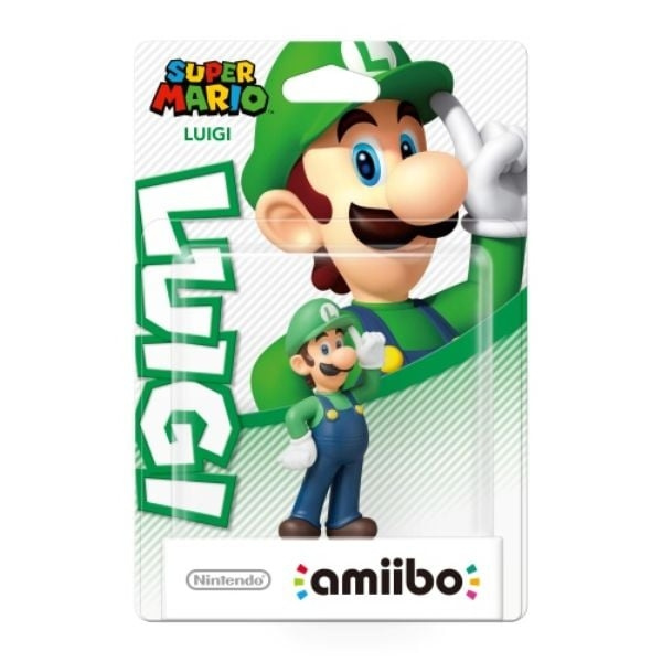 Nintendo Amiibo Figurine Luigi (Super Mario Bros. Collection) i gruppen Elektronikk / TV-spill & tilbehør / Nintendo Switch / Tilbehør hos TP E-commerce Nordic AB (C87994)