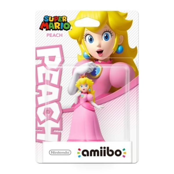 Nintendo Amiibo Figurine Peach (Super Mario Bros. Collection) i gruppen Elektronikk / TV-spill & tilbehør / Nintendo Switch / Tilbehør hos TP E-commerce Nordic AB (C87995)