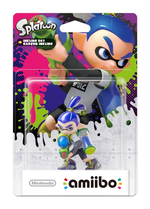 Nintendo Amiibo-figur Inkling Boy (Splatoon Collection) i gruppen Elektronikk / TV-spill & tilbehør / Nintendo Switch / Tilbehør hos TP E-commerce Nordic AB (C87998)