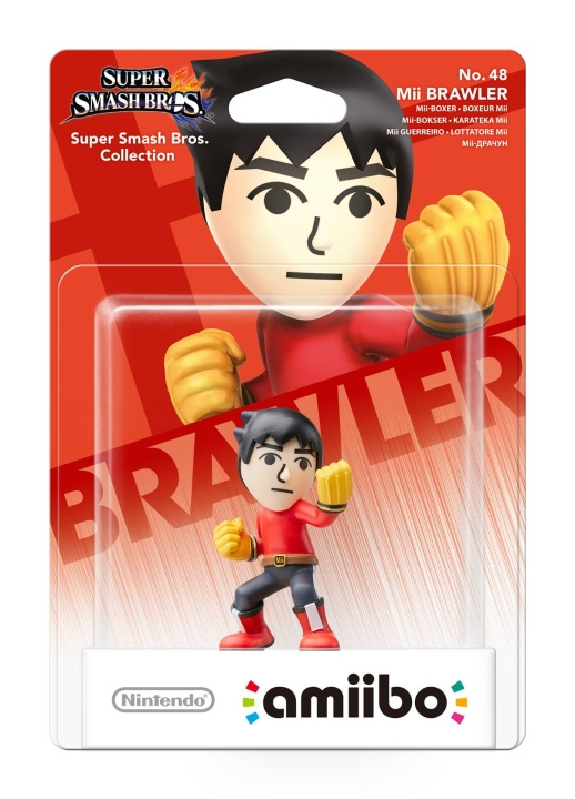 Nintendo Amiibo Figurine Mii Brawler i gruppen Elektronikk / TV-spill & tilbehør / Nintendo Switch / Tilbehør hos TP E-commerce Nordic AB (C88008)