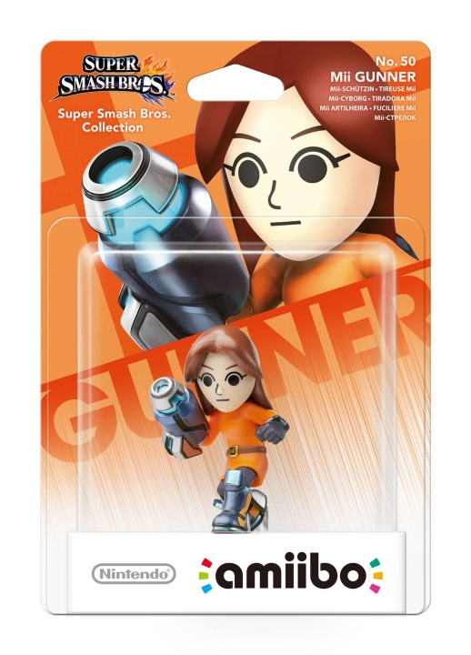 Nintendo Amiibo-figur Mii Gunner i gruppen Elektronikk / TV-spill & tilbehør / Nintendo Switch / Tilbehør hos TP E-commerce Nordic AB (C88010)