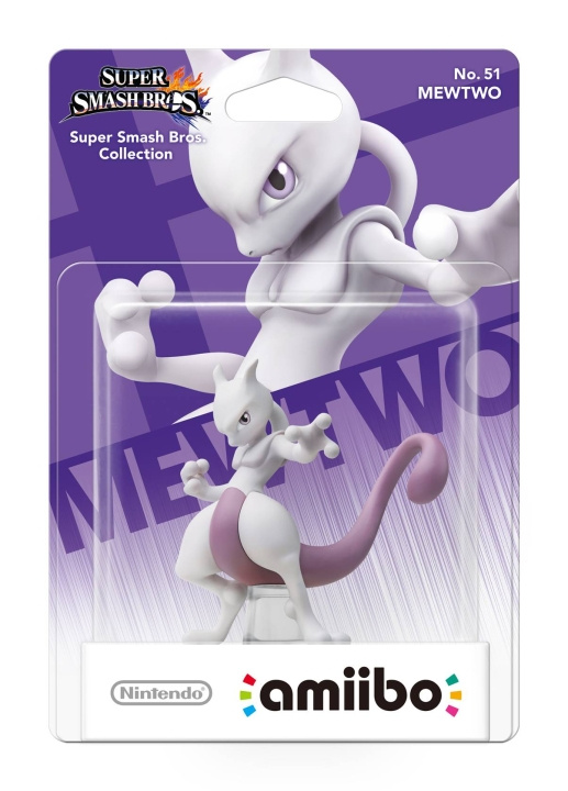 Nintendo Amiibo-figur Mewtwo i gruppen Elektronikk / TV-spill & tilbehør / Nintendo Switch / Tilbehør hos TP E-commerce Nordic AB (C88011)