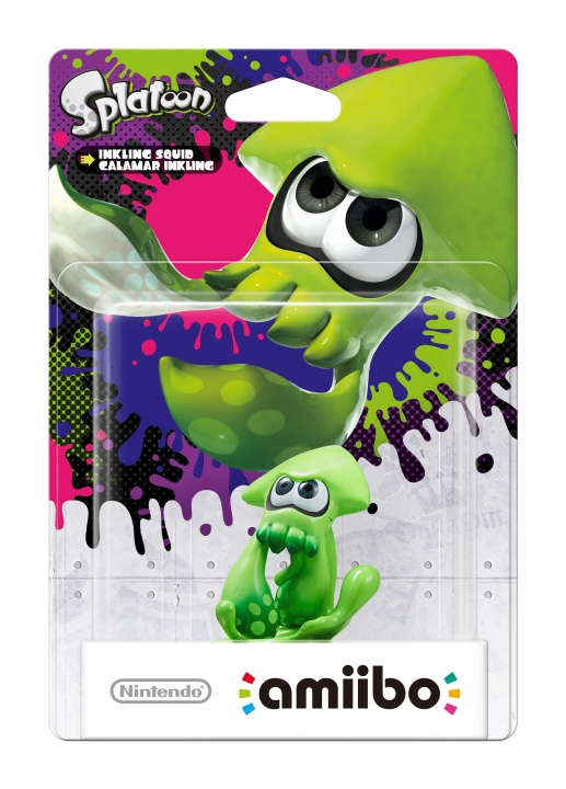 Nintendo Amiibo-figur Inkling blekksprut i gruppen Elektronikk / TV-spill & tilbehør / Nintendo Switch / Tilbehør hos TP E-commerce Nordic AB (C88013)