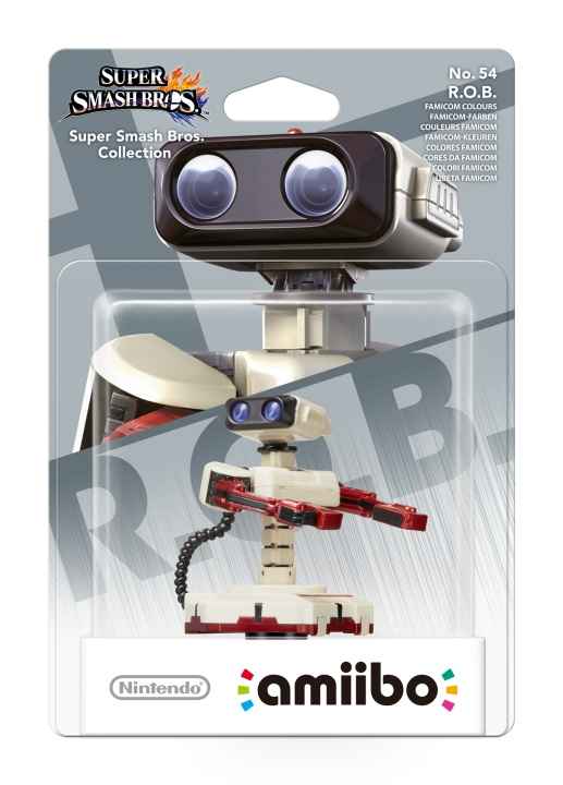 Nintendo Amiibo Figurine R.O.B. Famicom Colours (Super Smash Bros. Collection) i gruppen Elektronikk / TV-spill & tilbehør / Nintendo Switch / Tilbehør hos TP E-commerce Nordic AB (C88015)