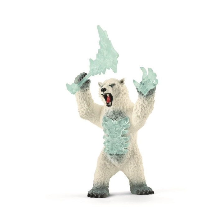 Schleich Eldrador-skapninger - Snøstormbjørn med våpen (42510) i gruppen LEKER, BARN OG BABY / Leker / Figurer, miniatyrer og tilbehør hos TP E-commerce Nordic AB (C88036)