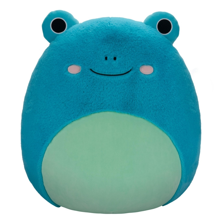 Squishmallows 50 cm P19 Fuzz A Mallows Ludwig Frog (1995521) i gruppen LEKER, BARN OG BABY / Babyleker (0-3 år) / Kosedyr hos TP E-commerce Nordic AB (C88075)