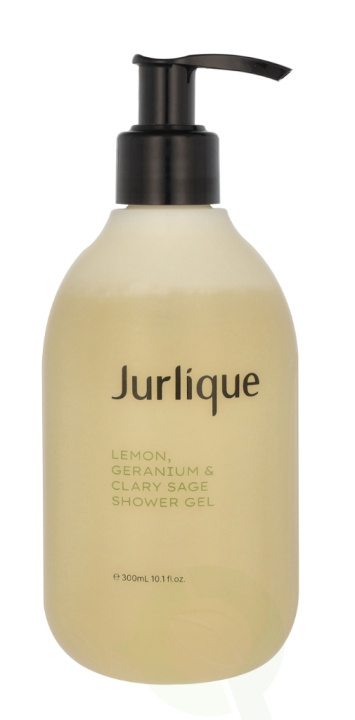 Jurlique Restoring Lemon, Geranium & Clary Sage Shower Gel 300 ml i gruppen HELSE OG SKJØNNHET / Hudpleie / Kroppspleie / Bad- og dusjkrem hos TP E-commerce Nordic AB (C88099)