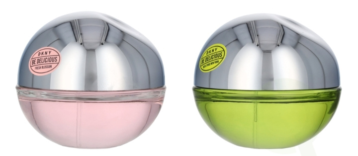 Donna Karan New York DKNY Be Delicious Fresh Blossom Duo Set 60 ml 2x30ml - Be Delicious & Be Delicious Fresh Blossom Edp Spray i gruppen HELSE OG SKJØNNHET / Duft og parfyme / Parfyme / Parfyme for henne hos TP E-commerce Nordic AB (C88103)