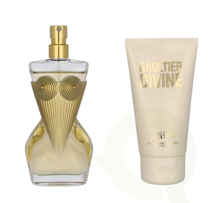 Jean Paul Gaultier Divine Giftset 125 ml Edp Spray 50ml/Body Lotion 75ml i gruppen HELSE OG SKJØNNHET / Gavesett / Gavesett for henne hos TP E-commerce Nordic AB (C88156)