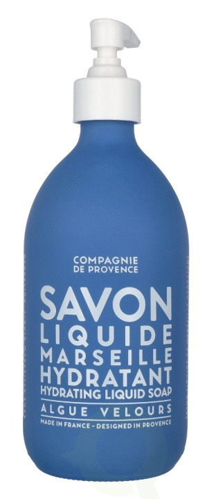 Compagnie De Provence Marseille Liquid Soap 495 ml Velvet Seaweed i gruppen HELSE OG SKJØNNHET / Hudpleie / Kroppspleie / Bad- og dusjkrem hos TP E-commerce Nordic AB (C88188)